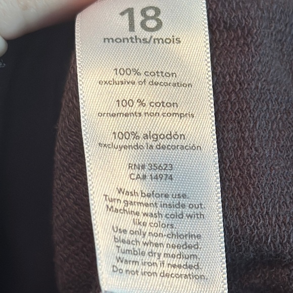 Carters Kids Overalls with Dog Print blue 18months - Picture 6 of 6